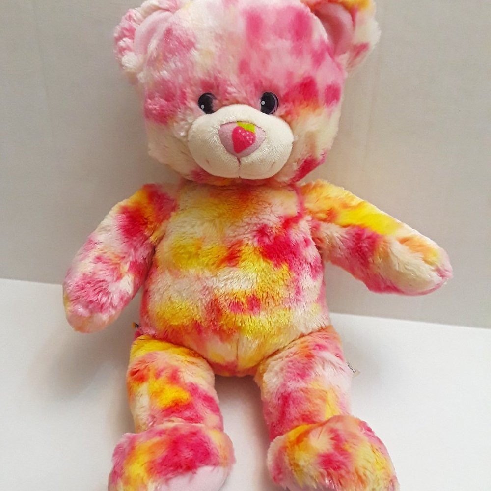 Build A Bear DQ Strawberry Blizzard Ice Cream Cheesecake Plush Stuffed Toy 16"